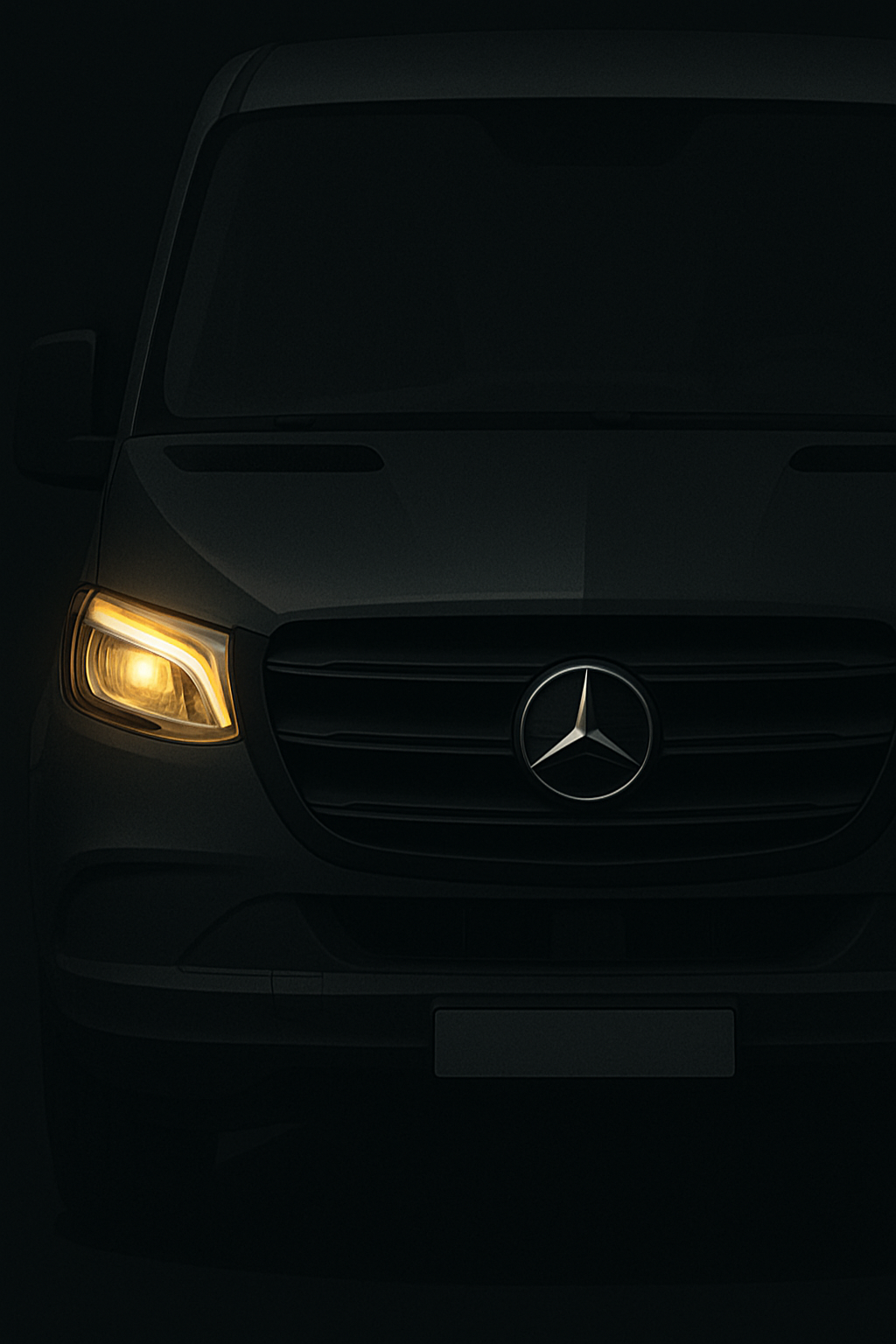 Urban logistics scene